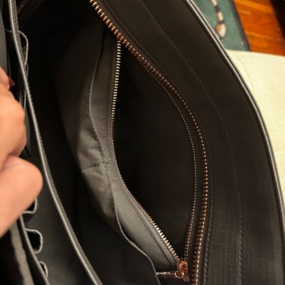 Dagne Dover Signature Tote - Classic in Graphite - Picture 9 of 11